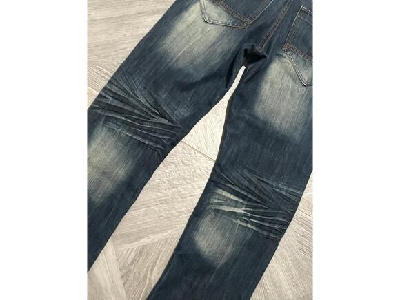 SP Collection Dark Wash Denim Jeans - Straight Leg - Picture 6 of 7